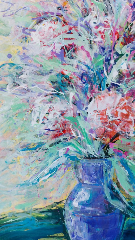 Flowers in vase 5. Morning