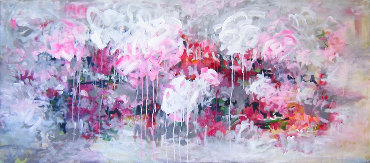 Cherry blossom diary (70x140cm) by Anh Tuan Le le