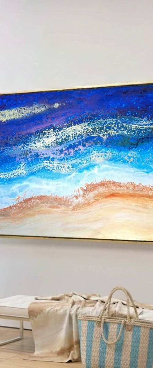 Aegean blues by Eleni Denart