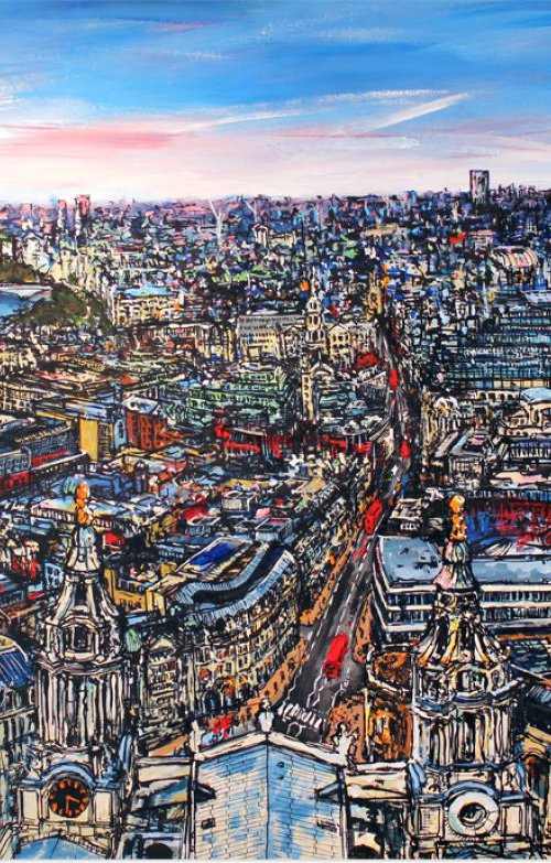 London, view from St Paul's cathedral by Ewen Macaulay