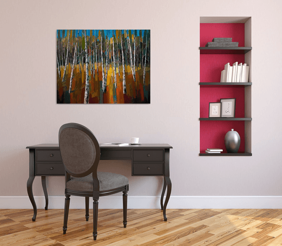 The Golden Birchwood