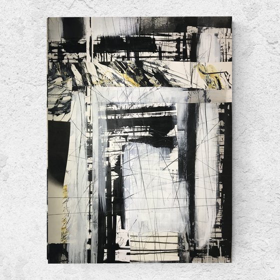 Madness By Night Disjointed Collage