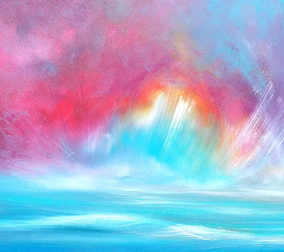 Colour Storm -  Seascape, PANORAMIC
