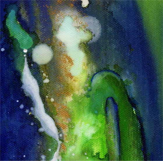 Healing Song - Abstract by Kathy Morton Stanion