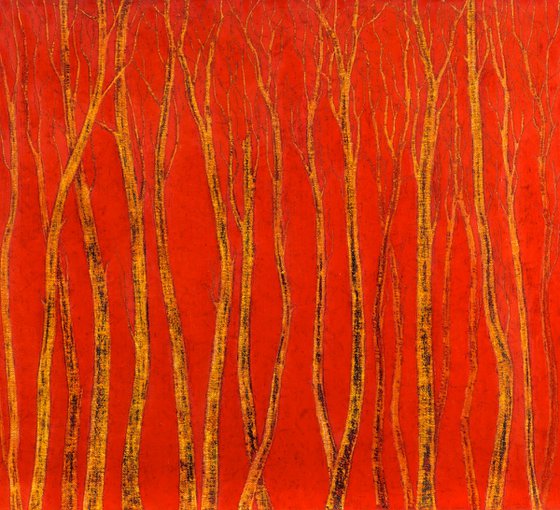 Fire Red Forest
