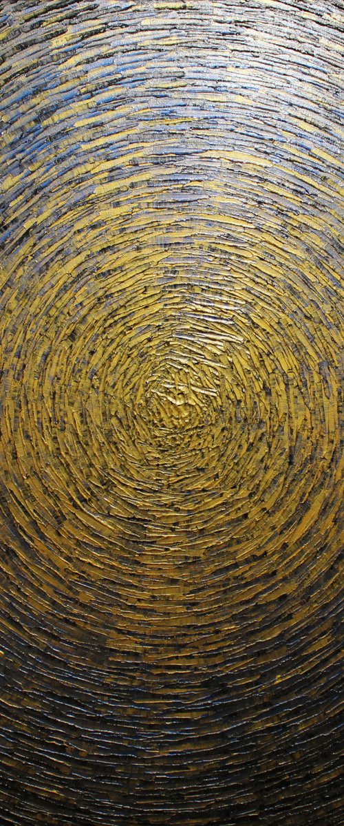 Large shine gold grey colors by Jonathan Pradillon