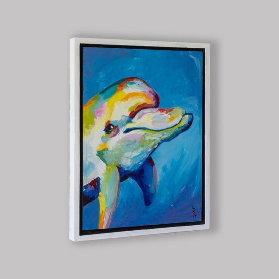 DOLPHIN SMILE(FRAMED)