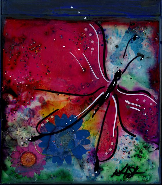 Mixed Media Butterfly Collection 1