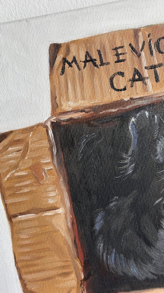 The Suprematist Cat