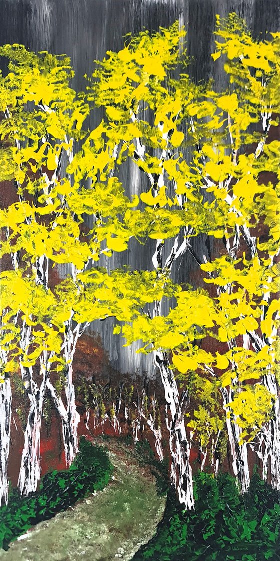 Heavenly Birches 5