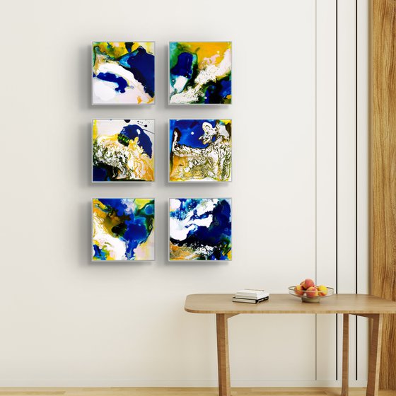 N°37-N°42 ( 6 paintings )