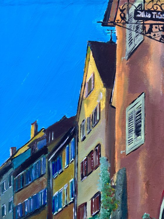 Swiss Town, Late Afternoon