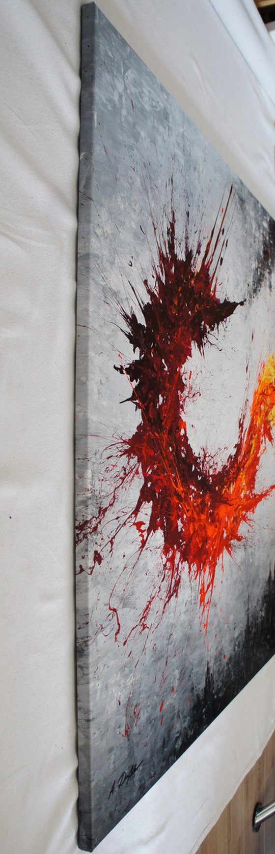 Twisting Fire V - CANVAS ONLY