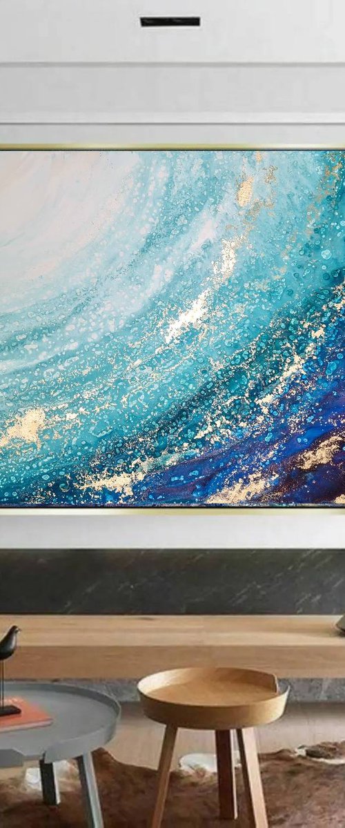 Serenity  (100x150cm) by Eleni Denart