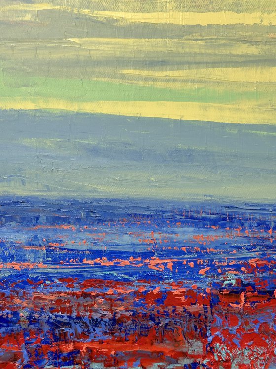 Field at Sunrise D26 40x50cm