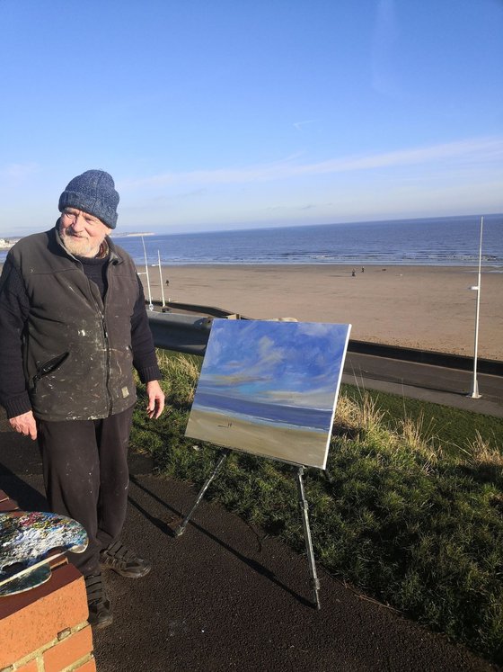 Bridlington Beach, Jan 14