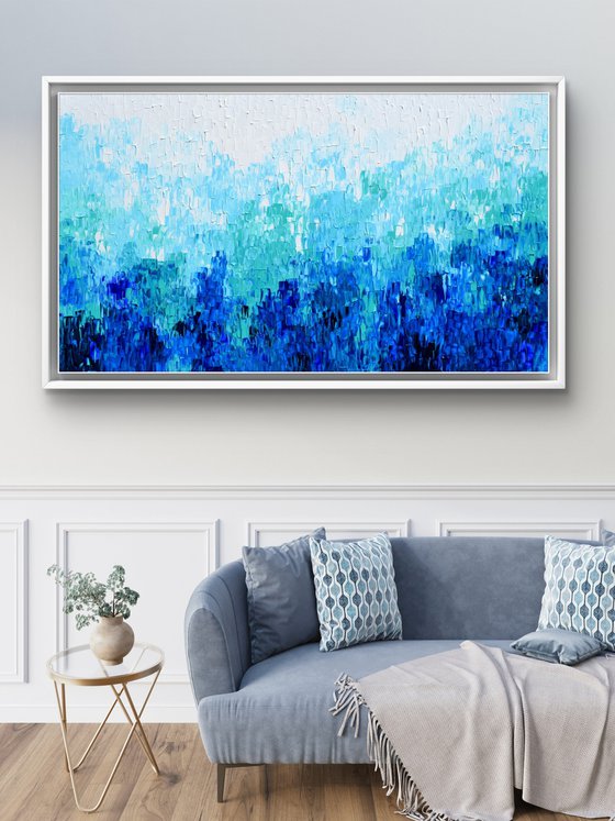 Tranquil XVIII - Large Abstract Ocean Waves