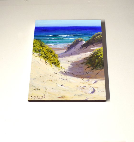 Sandy Australian Beach Dunes