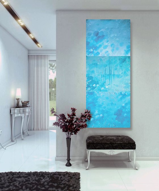 Abstract painting (3 canvases)