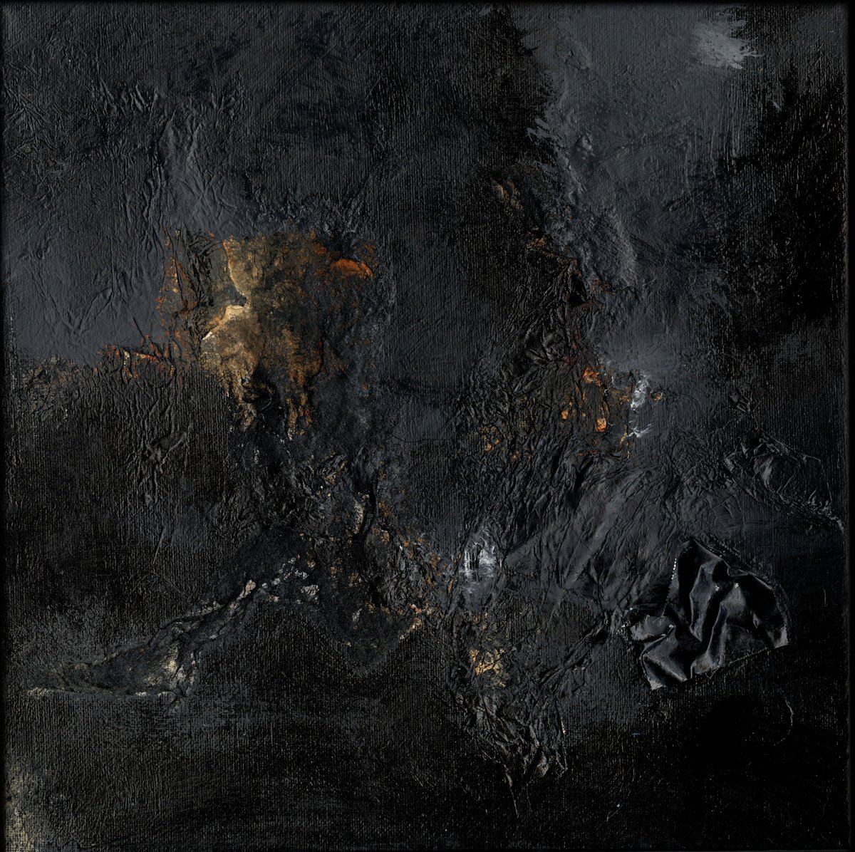 Abstract Painting By Kathy Morton Stanion, 12 X 12", Magical Incantations 2, Original Artwork