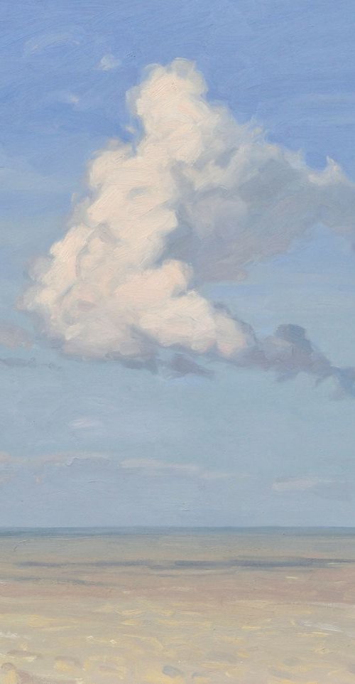 Cloud over the sea I by ANNE BAUDEQUIN