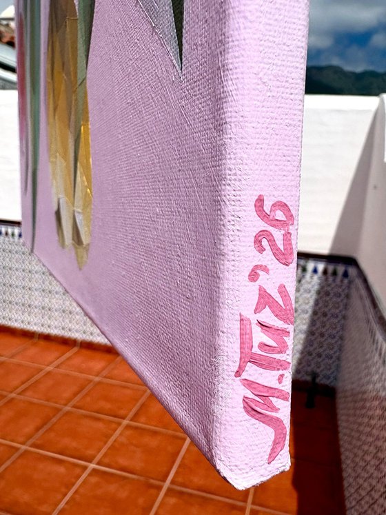 PINK AND YELLOW TULIP BOUQUET