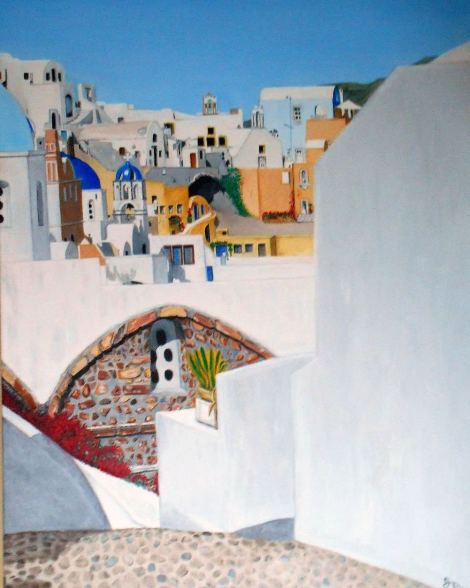 Santorini by Jeffrey Allen Phillips - My JP Art