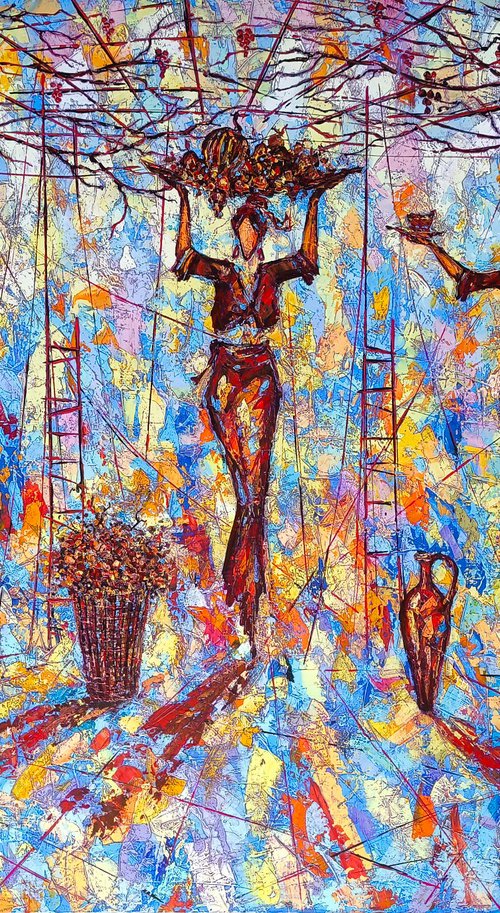 Harvest festival by Movses Petrosyan