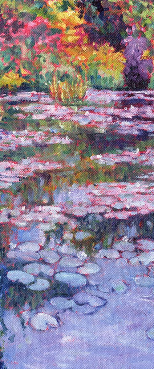 Summer Waterlilies by Zoe Elizabeth Norman