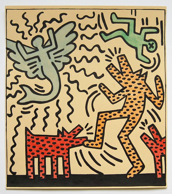 Homage to Keith Haring