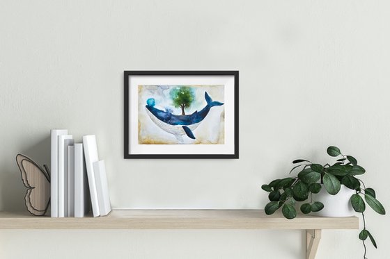 Whale with tree(small)