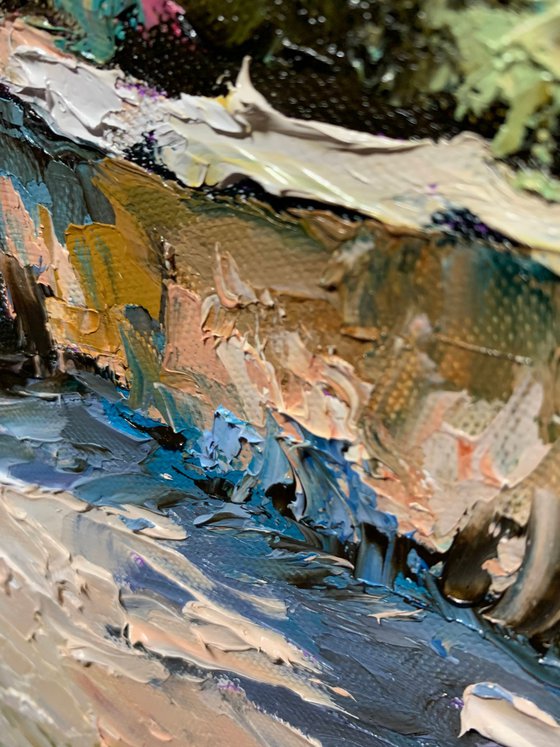 Tuscan villa on the lake.