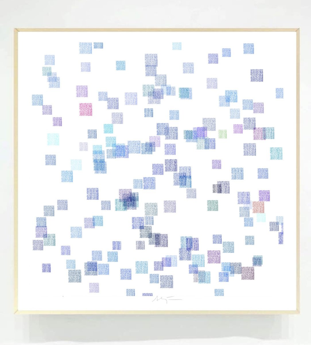 Impressionistic Giclee Print , Birds Ii By Alejos, 24 X 24, Artwork For Sale On Artfinder