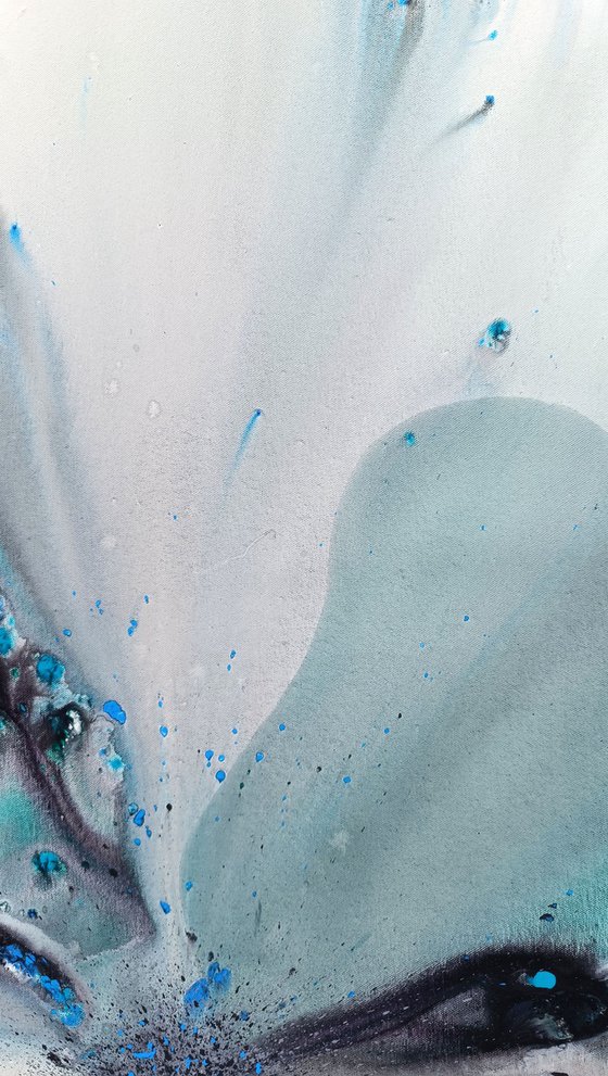 Nature 584 — Abstract Cobalt Bloom