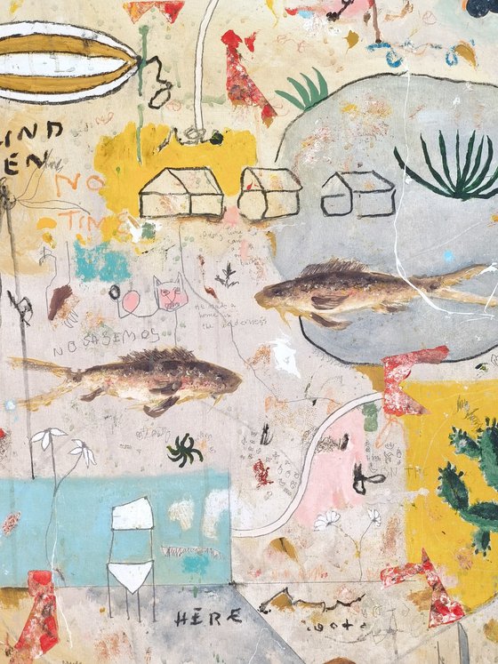 Walking down the track