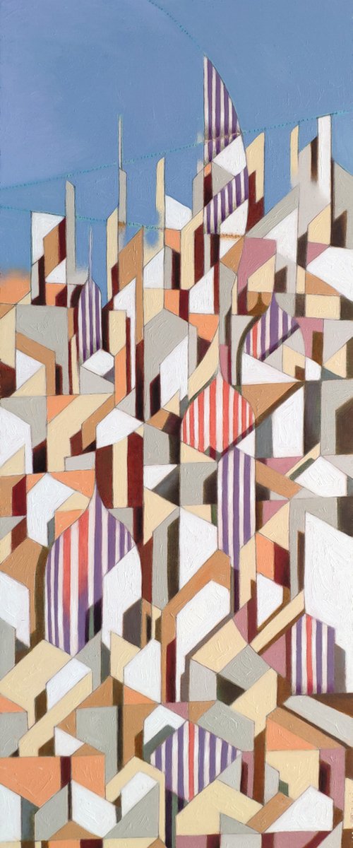 Diagram of a city by Federico Cortese
