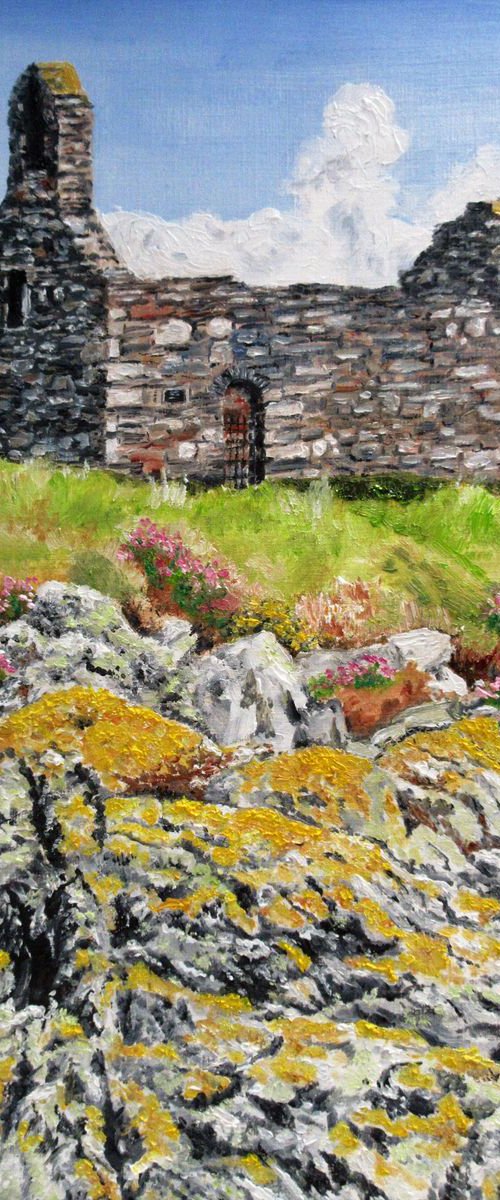 Ruined Chapel, Langness - Isle of Man by Max Aitken