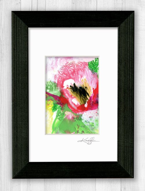 Blooming Magic 210 - Abstract Floral Painting by Kathy Morton Stanion by Kathy Morton Stanion