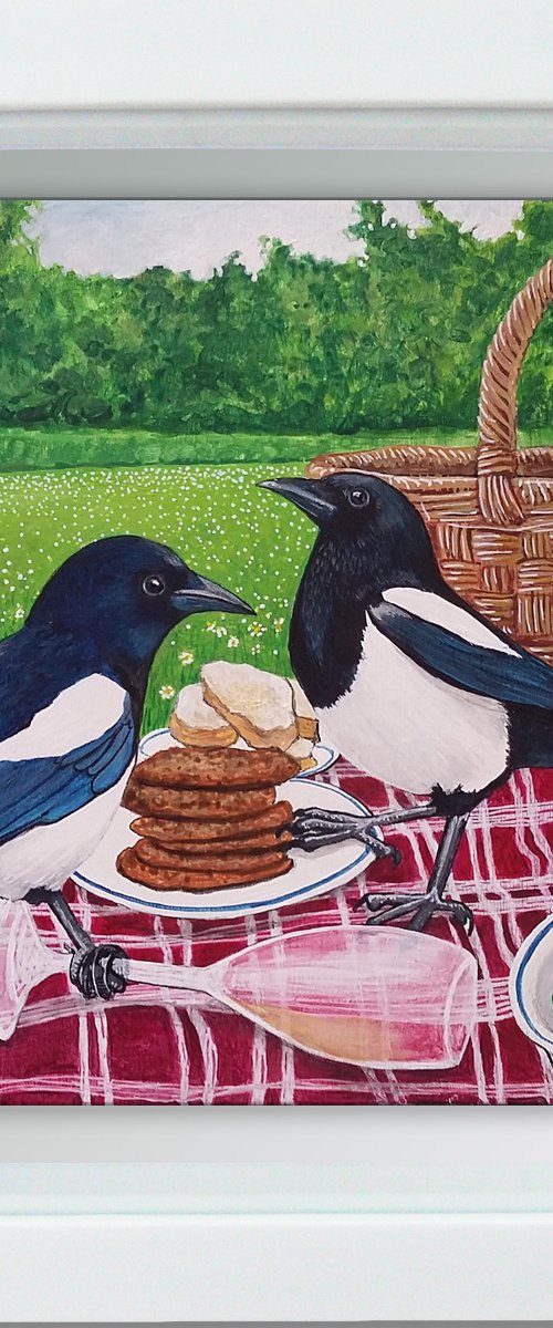 Picnic in the park by Carolynne Coulson