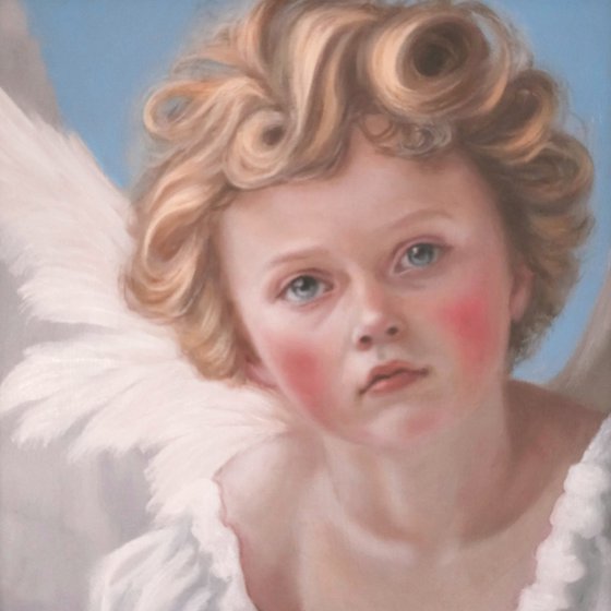 Eterno Oro, portrait of an angel
