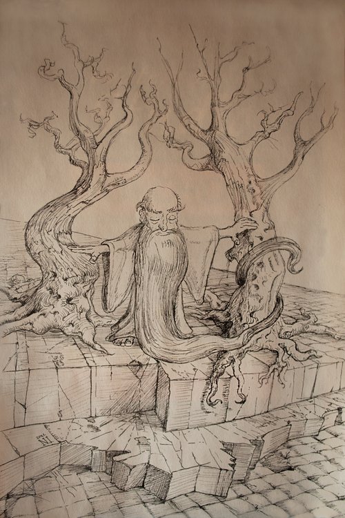 The Druid by Nikola Ivanovic