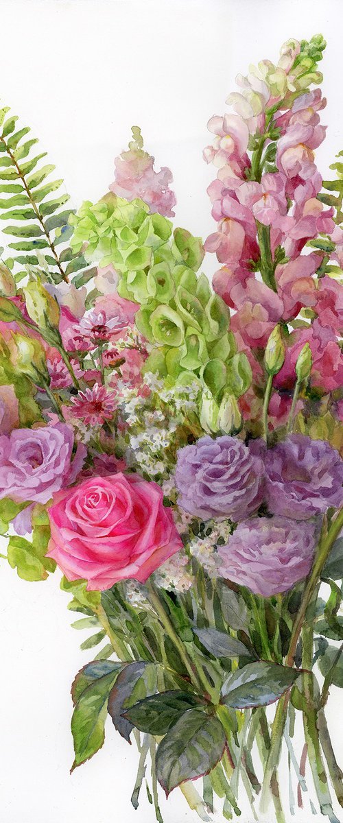 Bouquet with Irish bells by Yulia Krasnov