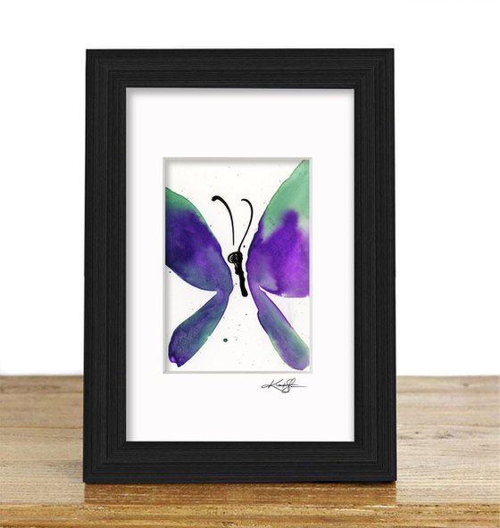Butterfly Joy 2020-39 - Painting  by Kathy Morton Stanion