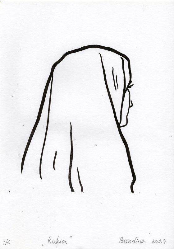 Rakia – Limited Edition Linocut Print