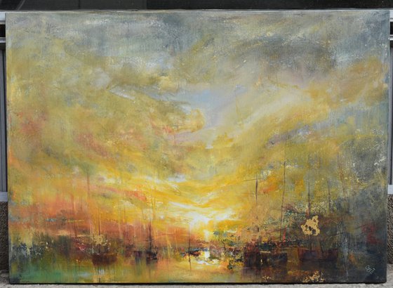 " Harbor of destroyed dreams - Golden Dawn "...SPECIAL PRICE!!!