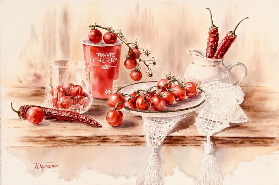 Cherry kiss, chili bite