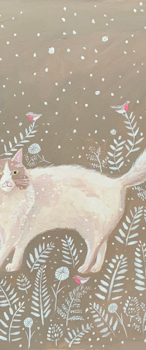 Forest Cat by Mary Stubberfield