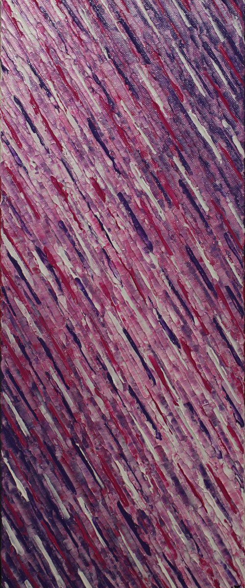 White pink violet knife texture by Jonathan Pradillon