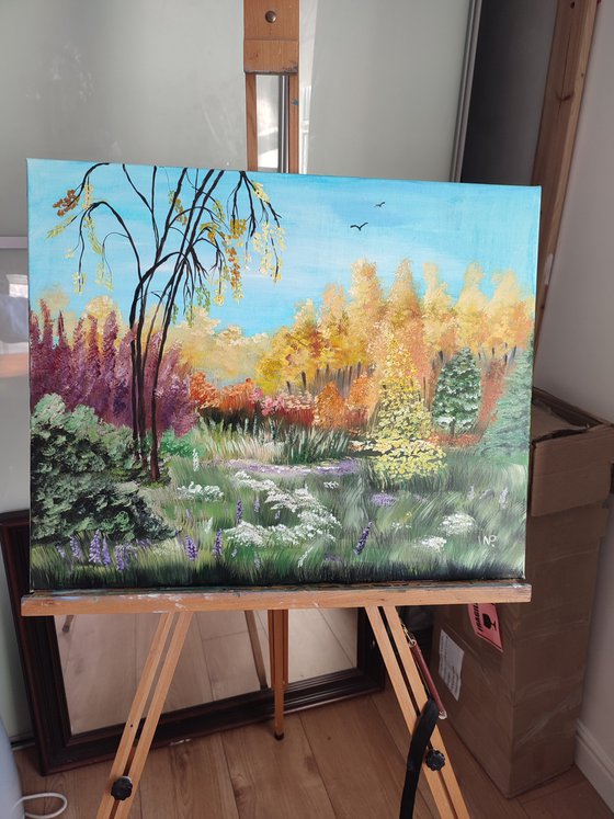 Whispers of the Sunny Forest