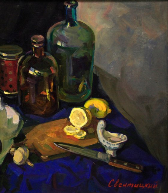 Still life with fish